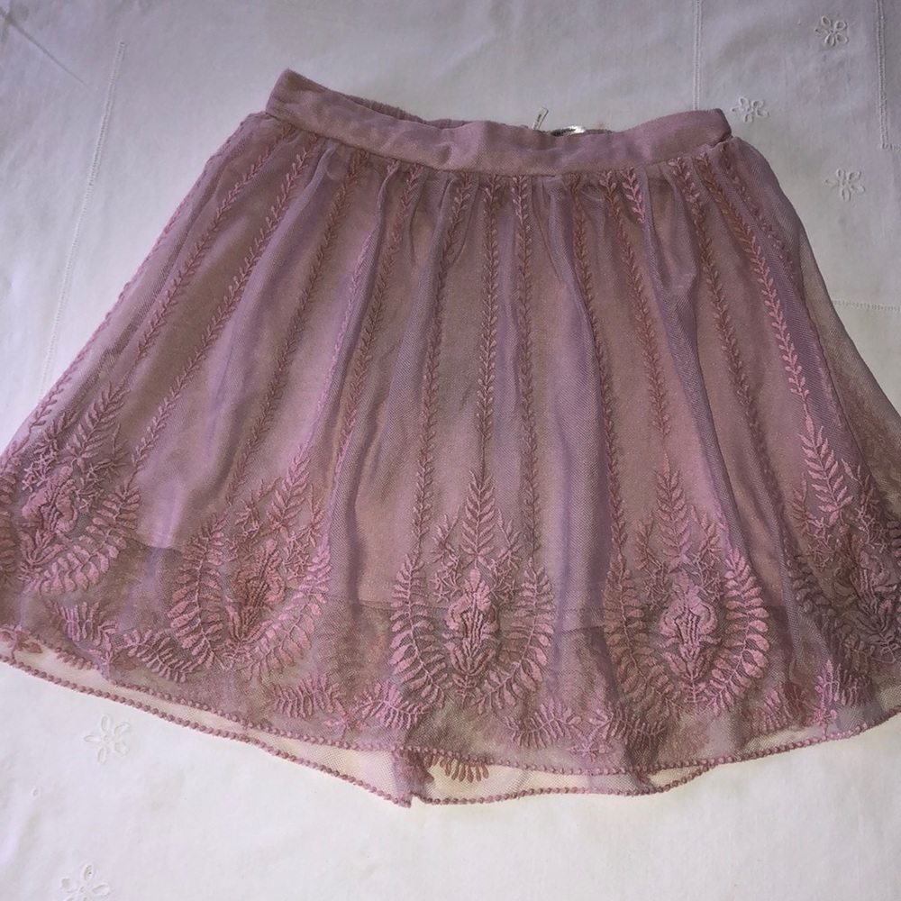 Cute pink skirt
